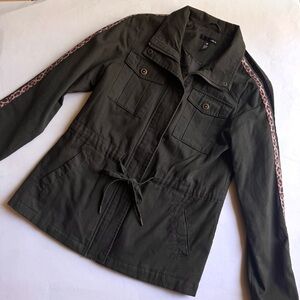 Aqua Khaki Green Field Jacket